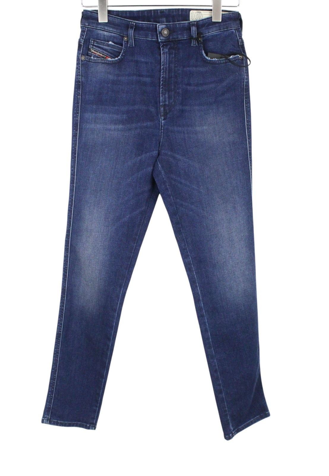 DIESEL Babhila-High 083AE Women Jeans W26/L32 Mid-Blue Stretch Slim Skinny Fit