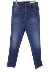 DIESEL Babhila-High 083AE Women Jeans W26/L32 Mid-Blue Stretch Slim Skinny Fit