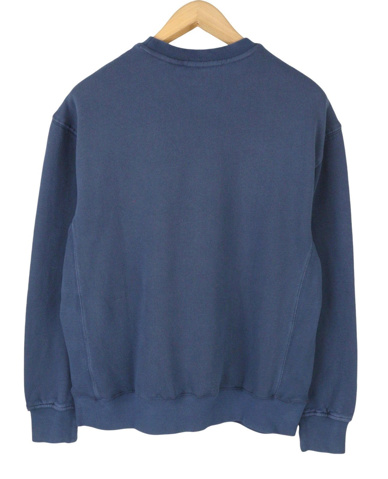 LEVI'S Relaxed Fit Men Sweatshirt M Blue Faded Crew Neck Long Sleeve Pull On