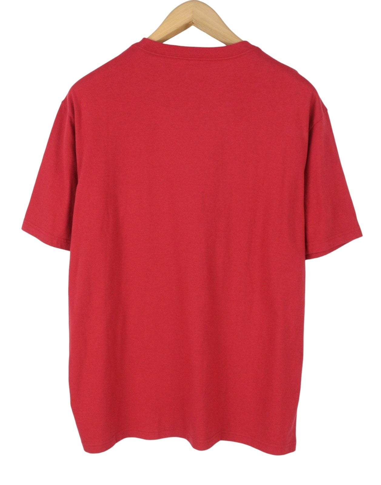AMERICAN EAGLE OUTFITTERS Men T-Shirt L Red Super Soft Standard Short Sleeve