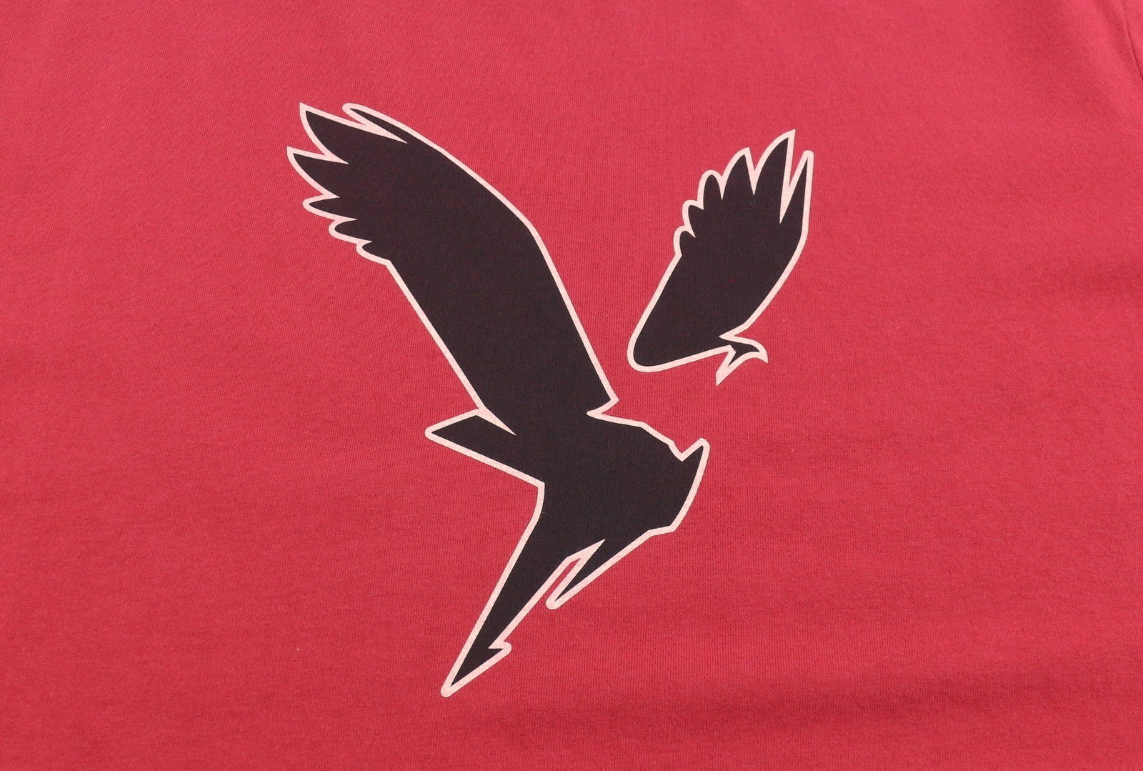 AMERICAN EAGLE OUTFITTERS Men T-Shirt L Red Super Soft Standard Short Sleeve