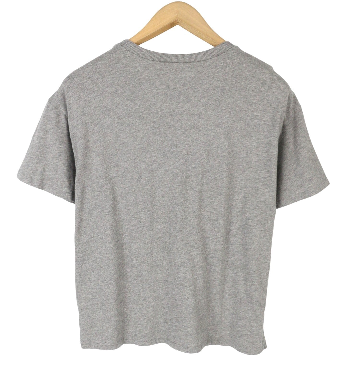 AMERICAN EAGLE OUTFITTERS Women T-Shirt M Grey Melange Tricot Short Sleeve