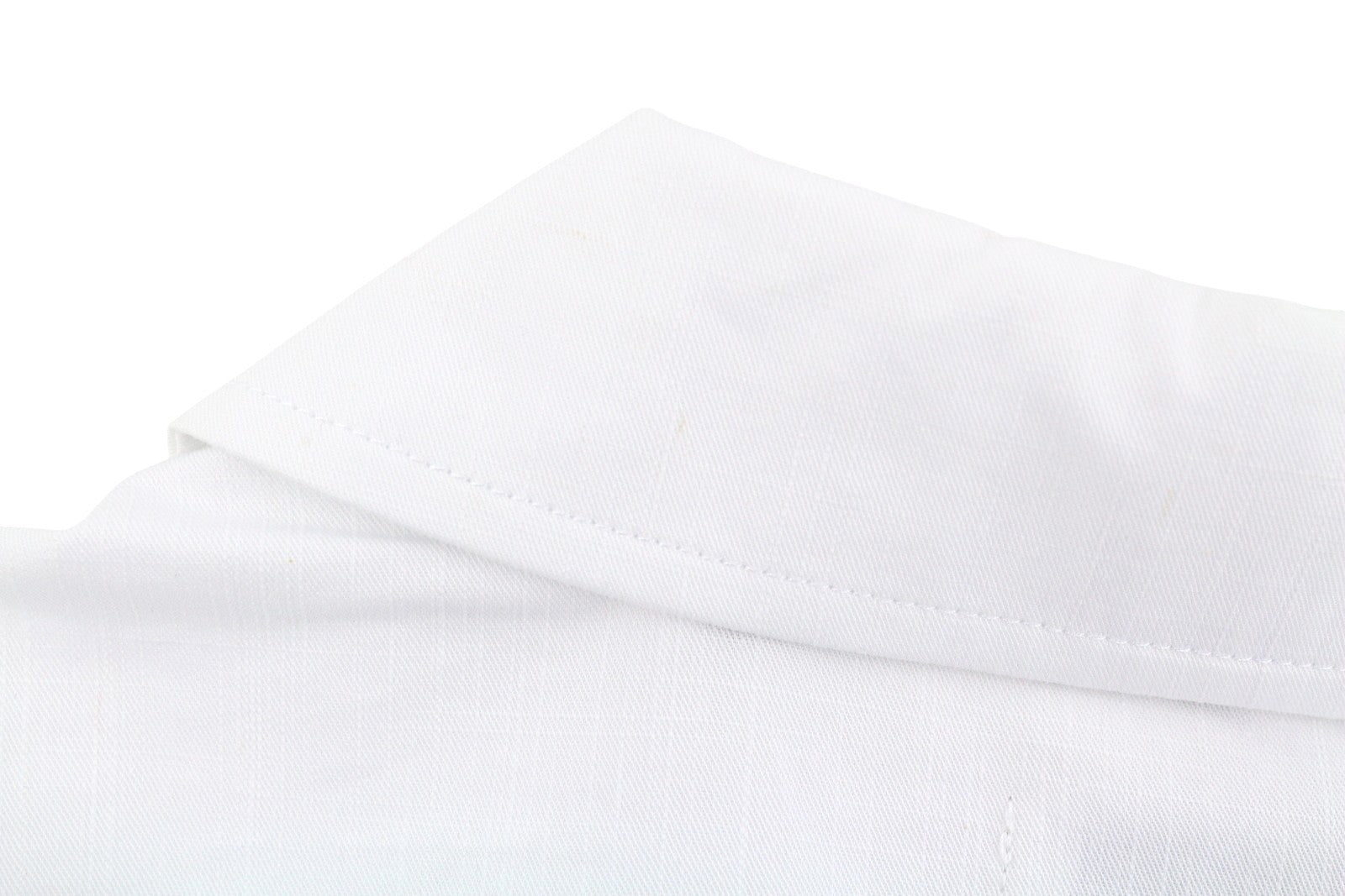 SCOTCH & SODA Men T-Shirt M White Linen Blend Patch Pocket Short Sleeve