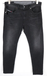 DIESEL Thommer 0687J Men Jeans W32/L30 Slim Skinny Fit Cotton Stretch Grey