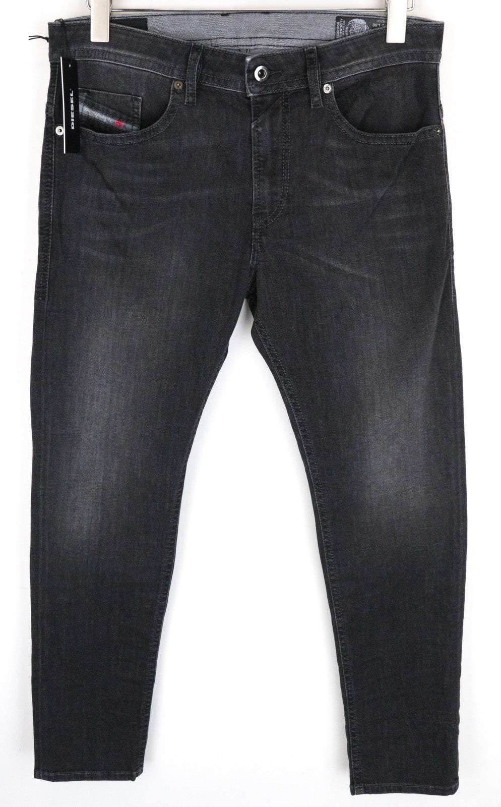 DIESEL Thommer 0687J Men Jeans W32/L30 Slim Skinny Fit Cotton Stretch Grey