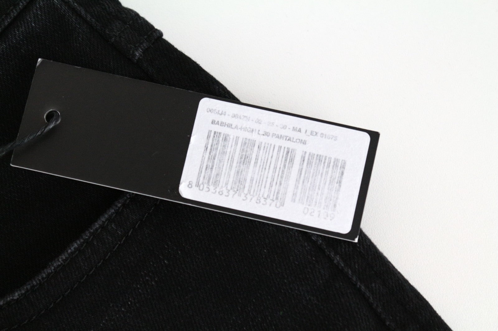 DIESEL Babhila-High 084ZN Women Jeans W25/L30 Slim Skinny Black Ripped Stretch