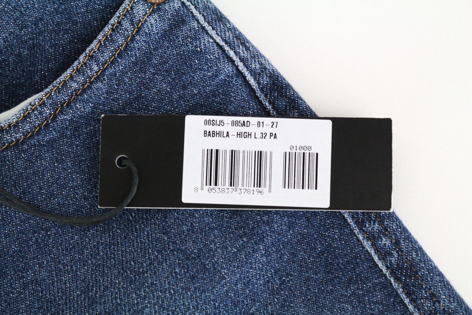 DIESEL Babhila-High 085AD Women Jeans W27/L32 Slim Skinny Denim Stretch Blue