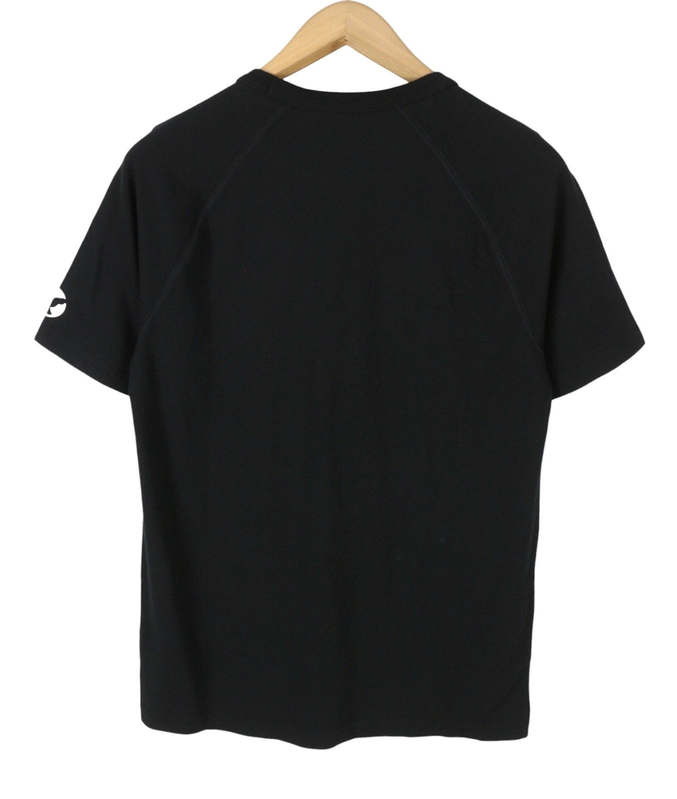 AMERICAN EAGLE OUTFITTERS Men T-Shirt XS Black Cotton Tricot Crew Short Sleeve