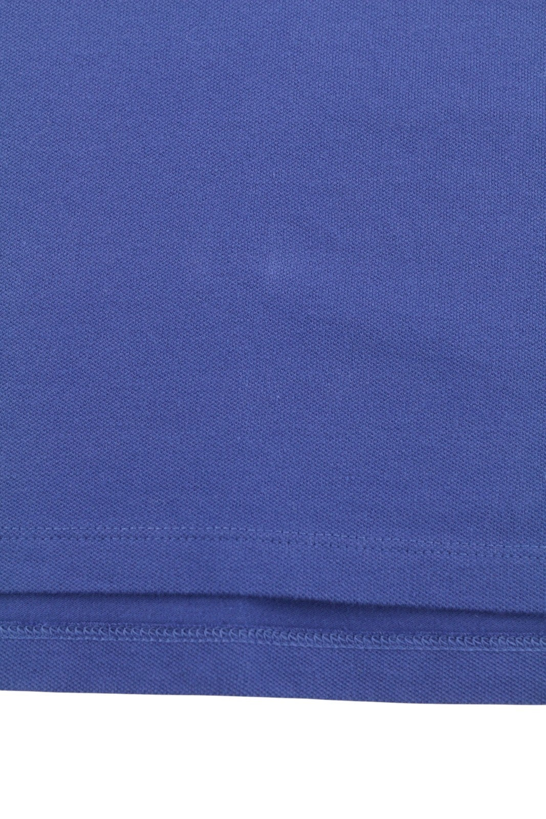 AMERICAN EAGLE OUTFITTERS Women T-Shirt M Blue Polo Half Button Short Sleeve