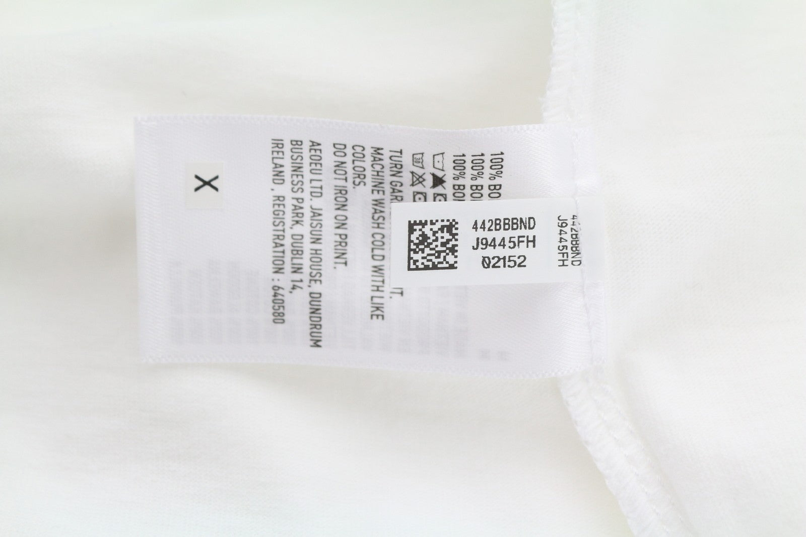 AMERICAN EAGLE OUTFITTERS Men T-Shirt M White Super Soft Standard Short Sleeve
