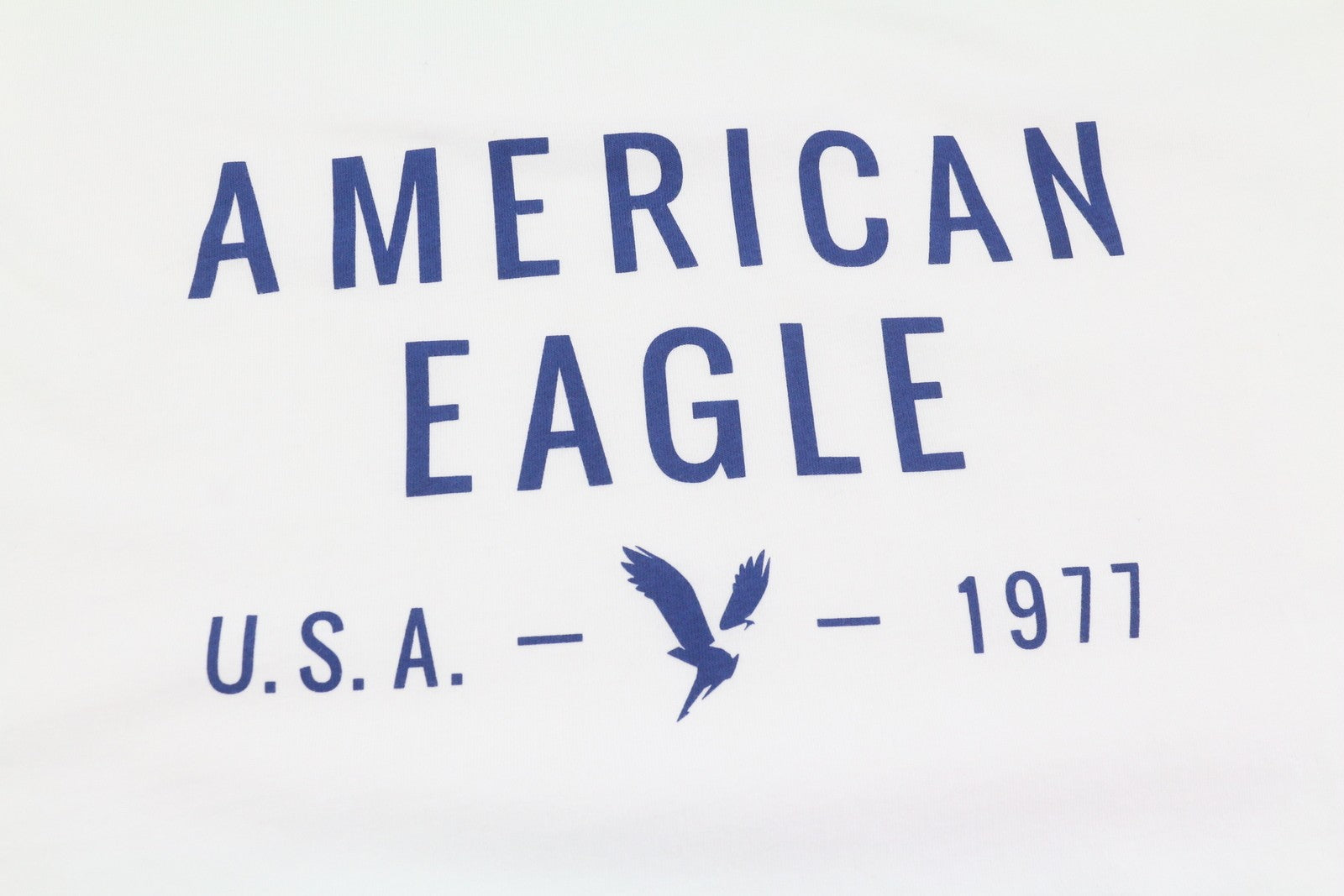 AMERICAN EAGLE OUTFITTERS Men T-Shirt M White Super Soft Standard Short Sleeve