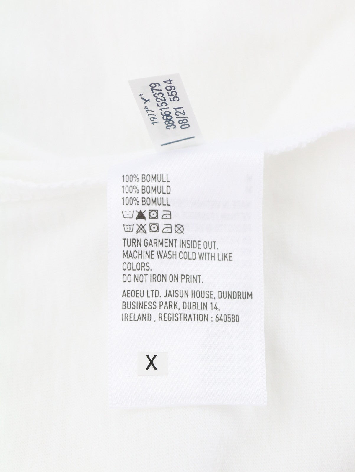 AMERICAN EAGLE OUTFITTERS Men T-Shirt M White Super Soft Standard Short Sleeve