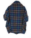 Blue Wool Coat