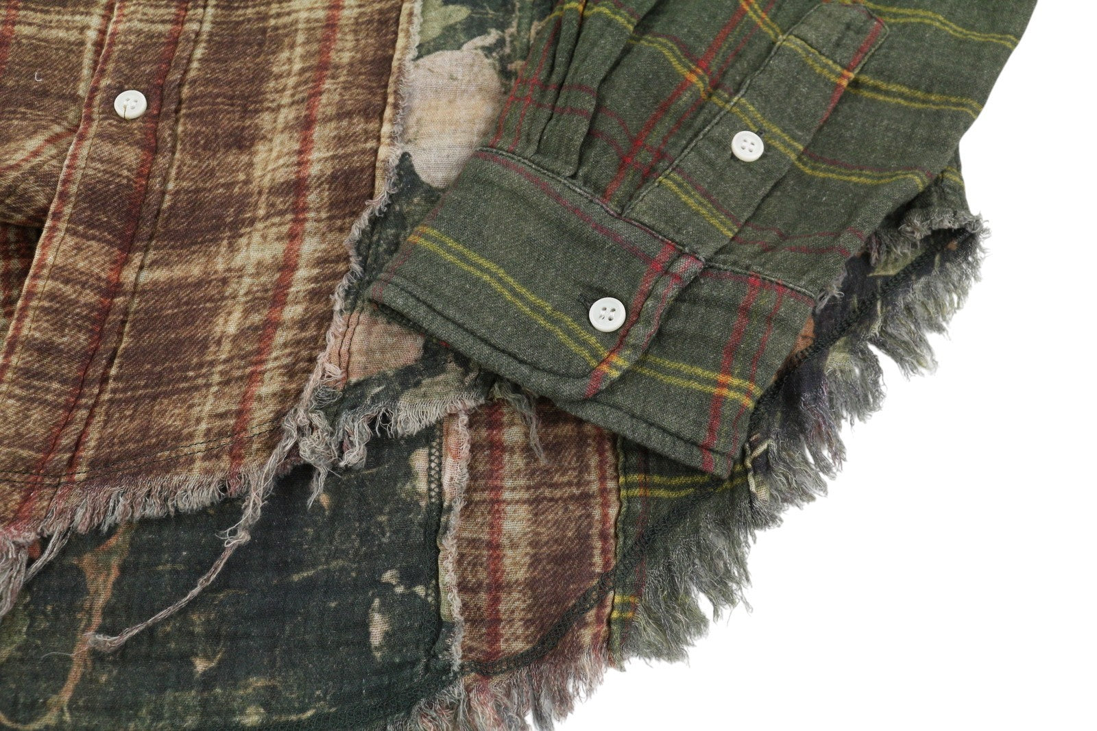 R13 Multi-Strip Drop Neck Women Shirt XS Floral Oversized Loose FW25 RRP945