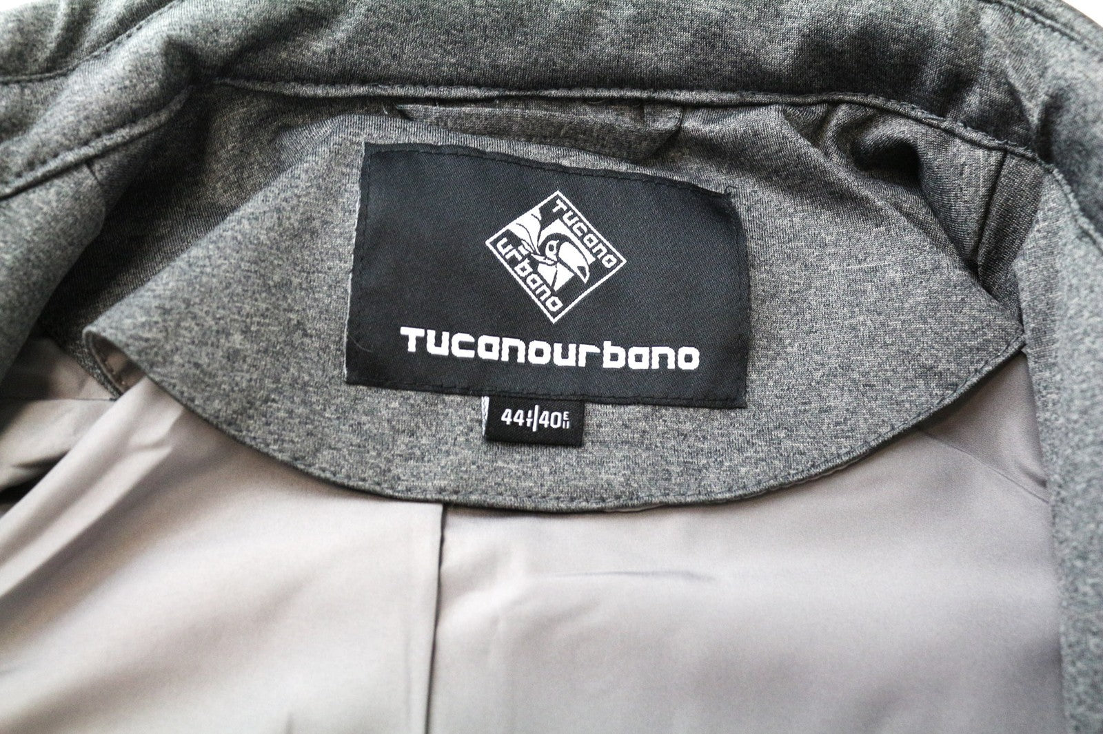 TUCANO URBANO Wilma Women's Jacket EU40 Grey Moto Waterproof Thermal Padding