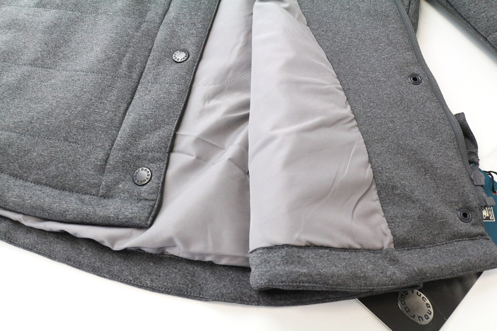 TUCANO URBANO Wilma Women's Jacket EU40 Grey Moto Waterproof Thermal Padding