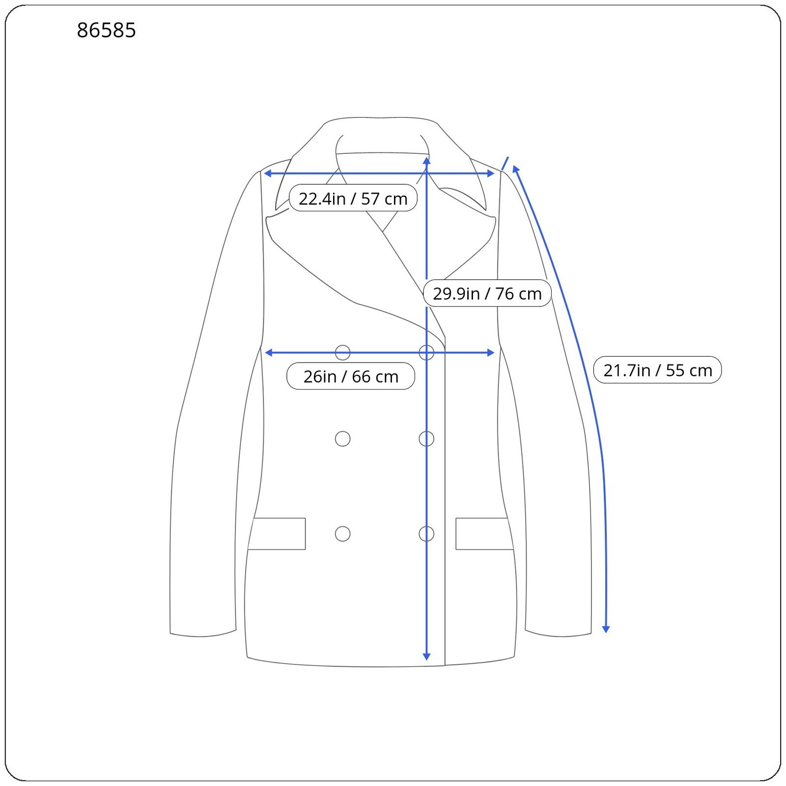 R13 Cord Trimmed Chore Women Jacket M Shadow Black Insulated Oversized RRP1699