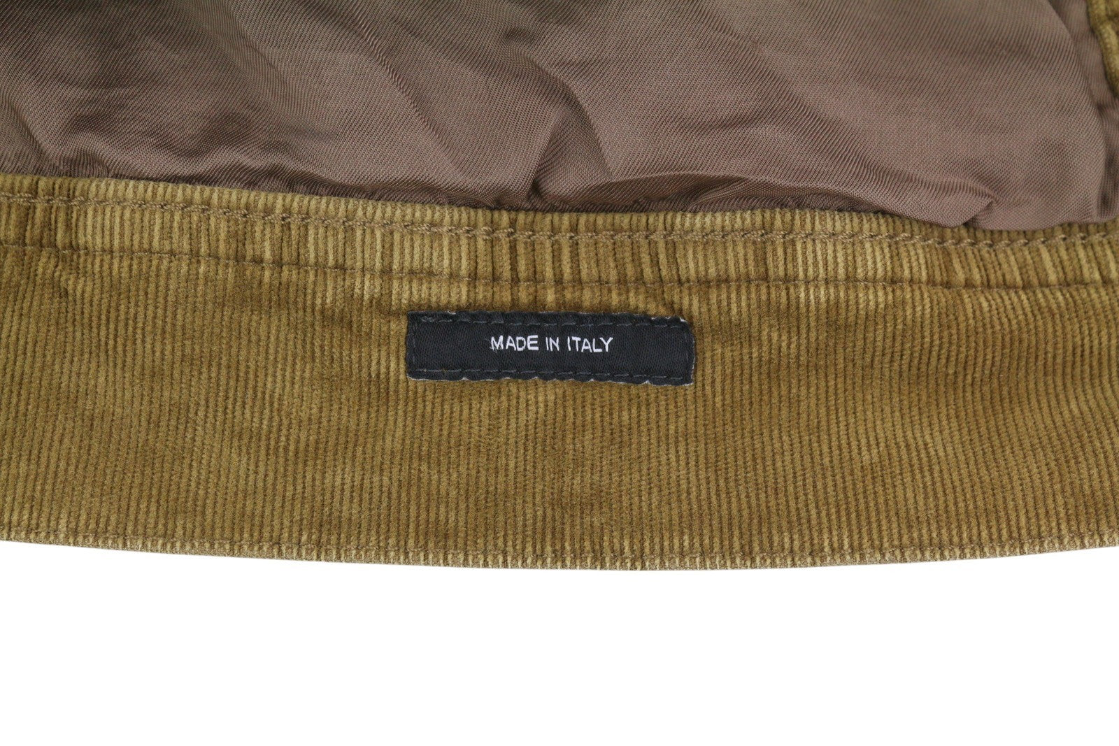 R13 Skinny Trucker Women Jacket XL Golden Brown Stretch Cord Faded FW25 RRP1199