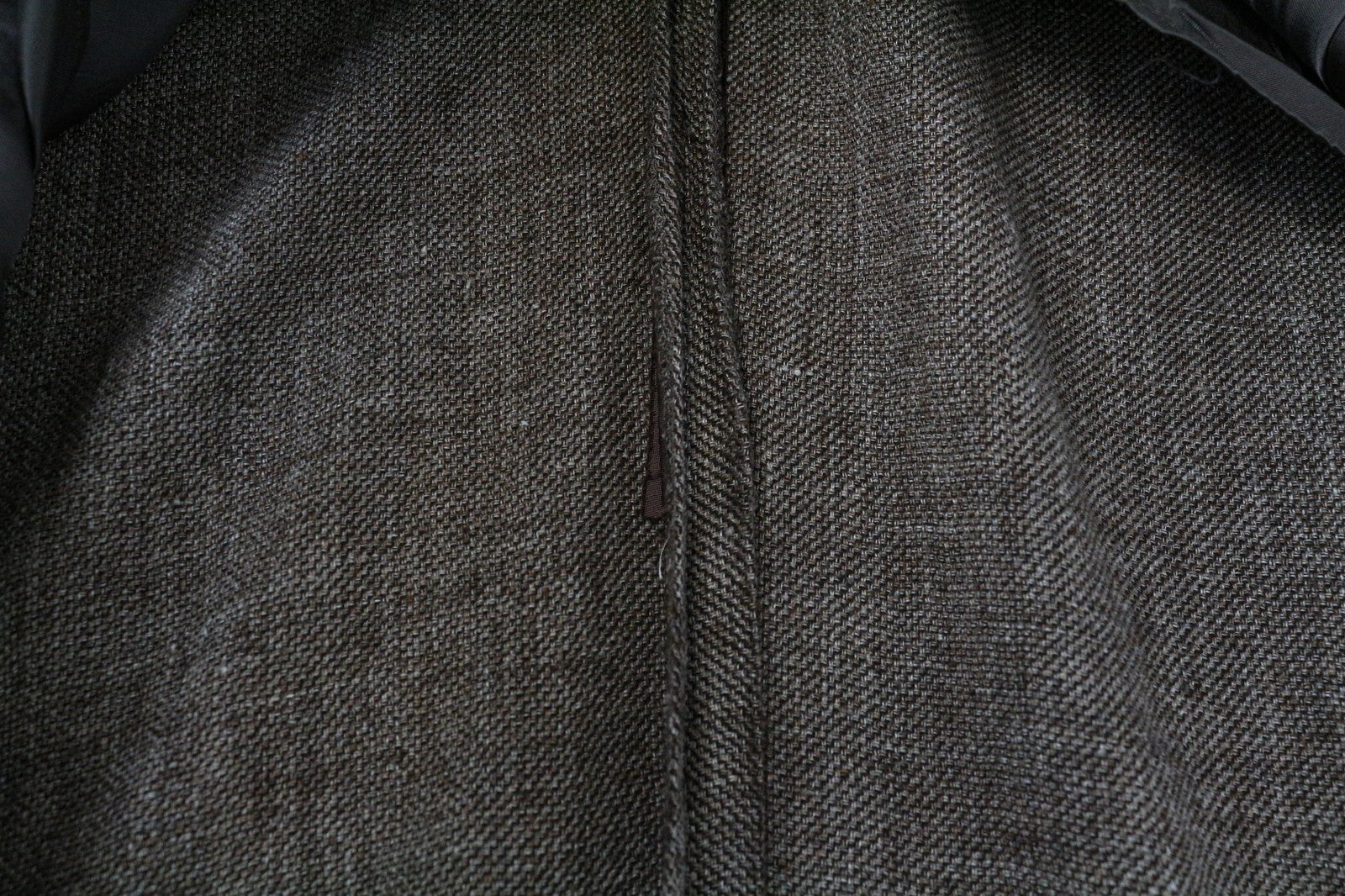 SUITSUPPLY Havana Men's Blazer UK46R Brown Slim Linen Wool Formal Single-Breast