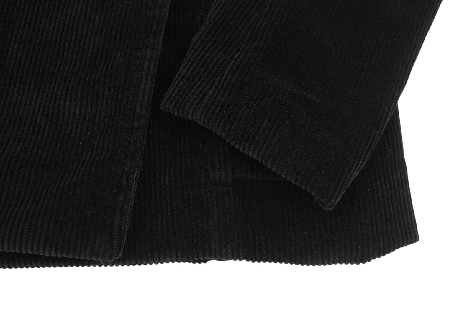 R13 Relaxed Cadet Women Jacket XS Black Corduroy Double Breasted Lined FW25