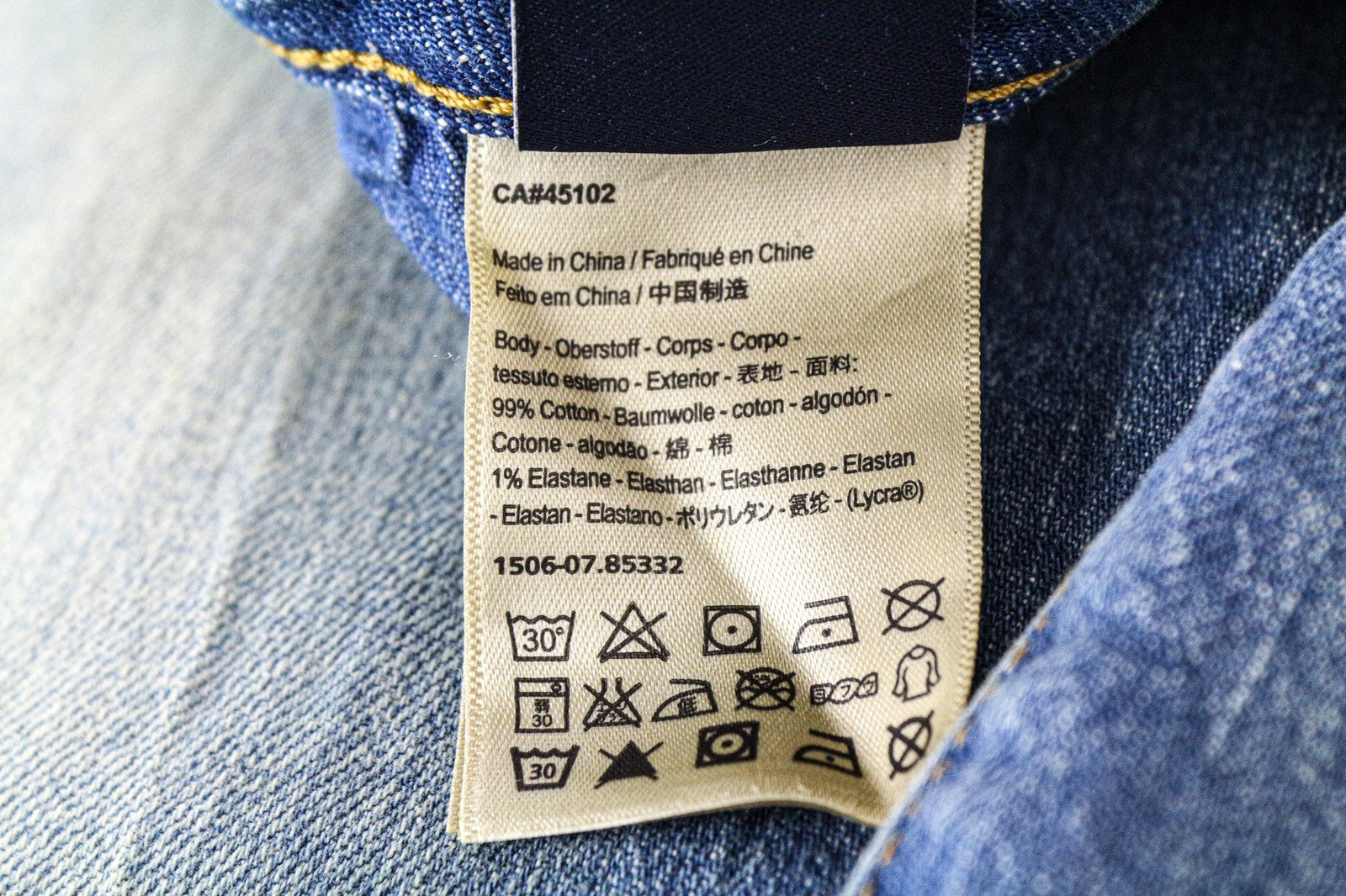 SCOTCH & SODA Ralston Men's Jeans W29/L34 Blue Slim Wash Cotton Stretch Denim