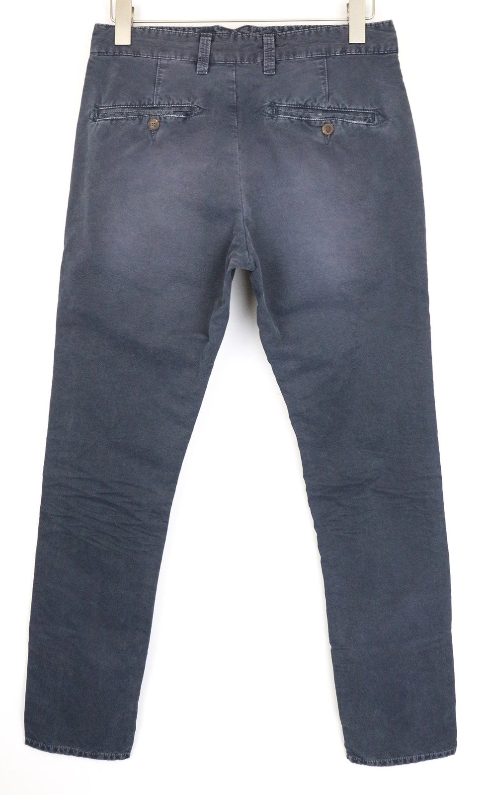 SCOTCH & SODA Warren Men's Trousers W30/L32 Blue Pure Cotton Slim Relaxed Wash