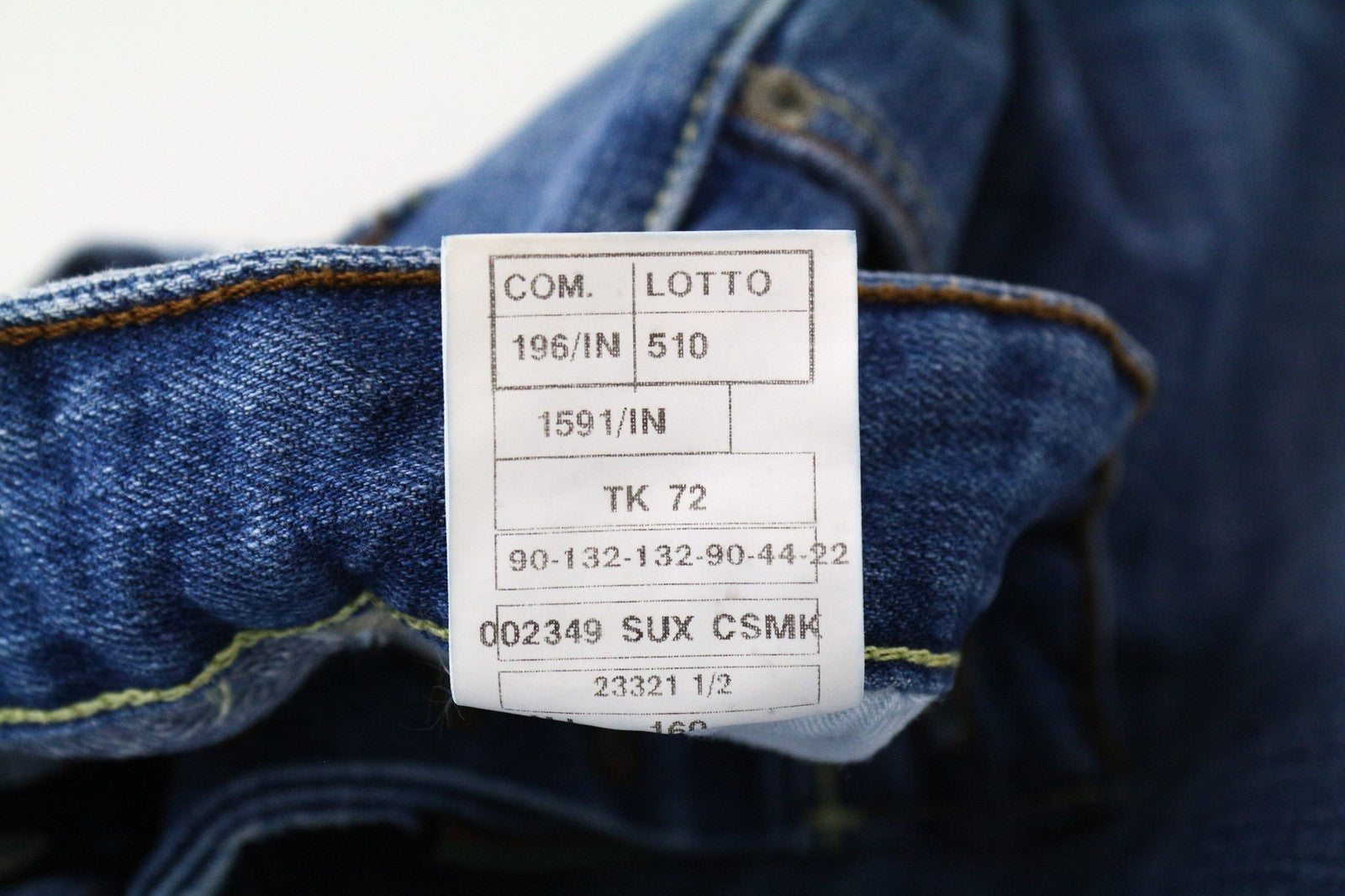 TAKESHY KUROSAWA TK 72 vyriški džinsai W32 mėlyni dažai Slim Distres netempimo kirpimo 