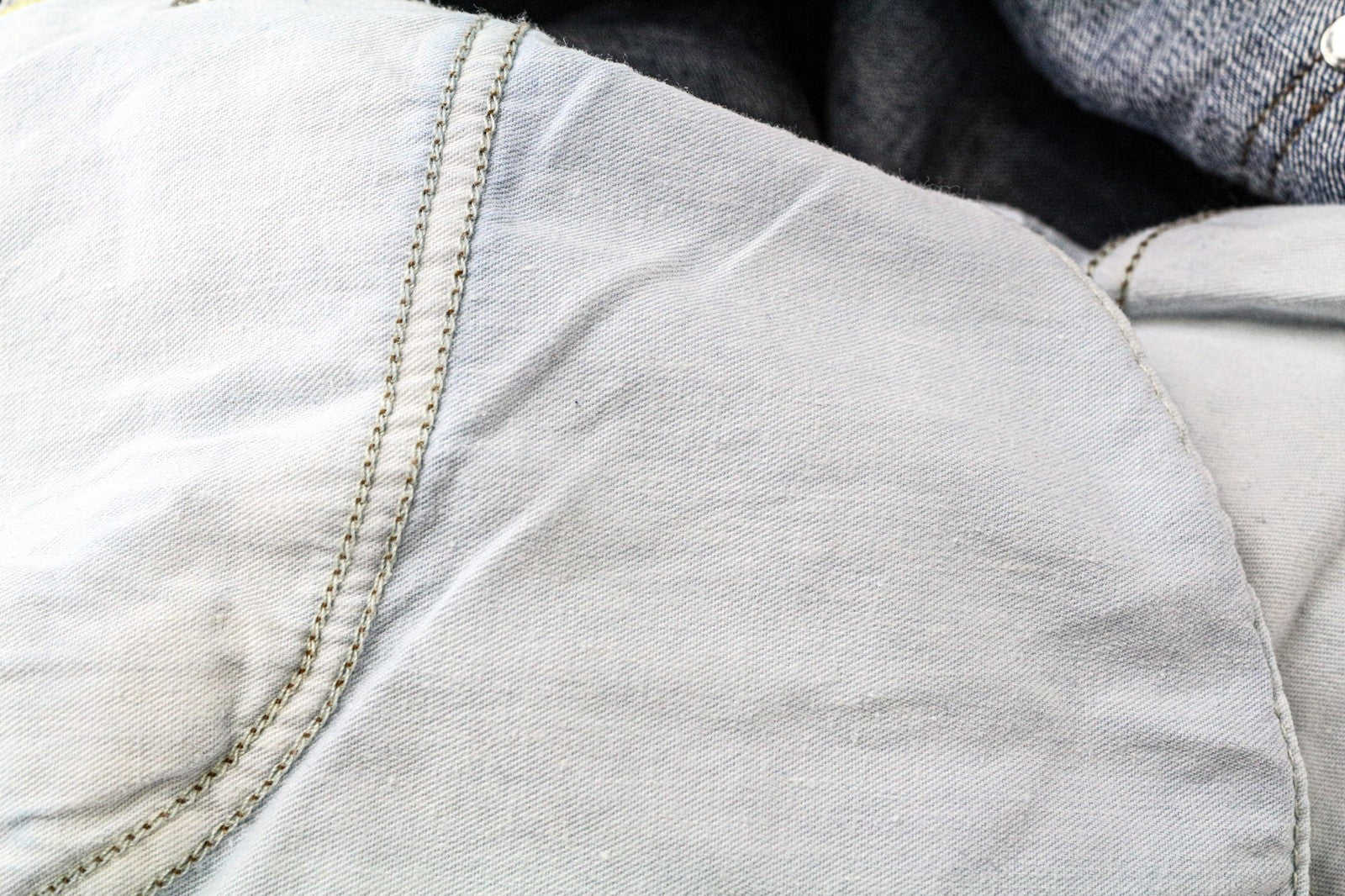 TAKESHY KUROSAWA TK 72 vyriški džinsai W32 mėlyni dažai Slim Distres netempimo kirpimo 