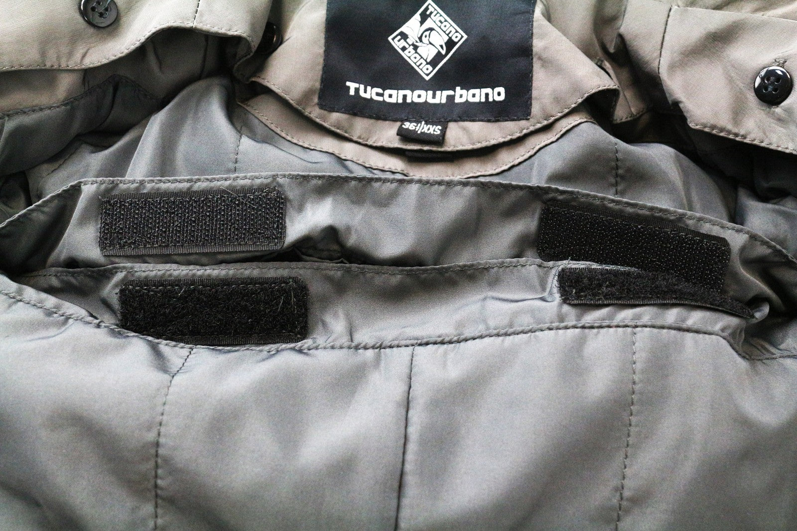 TUCANO URBANO Freccia Women's Jacket 2XS Grey Windproof Moto Single-Breasted