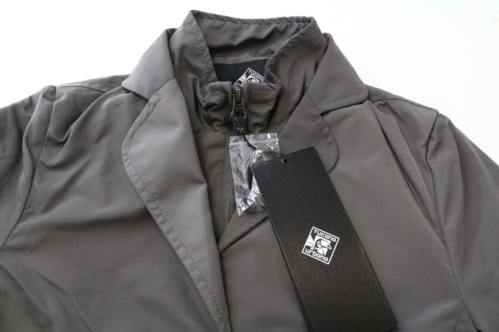 TUCANO URBANO Freccia Women's Jacket 2XS Grey Windproof Moto Single-Breasted