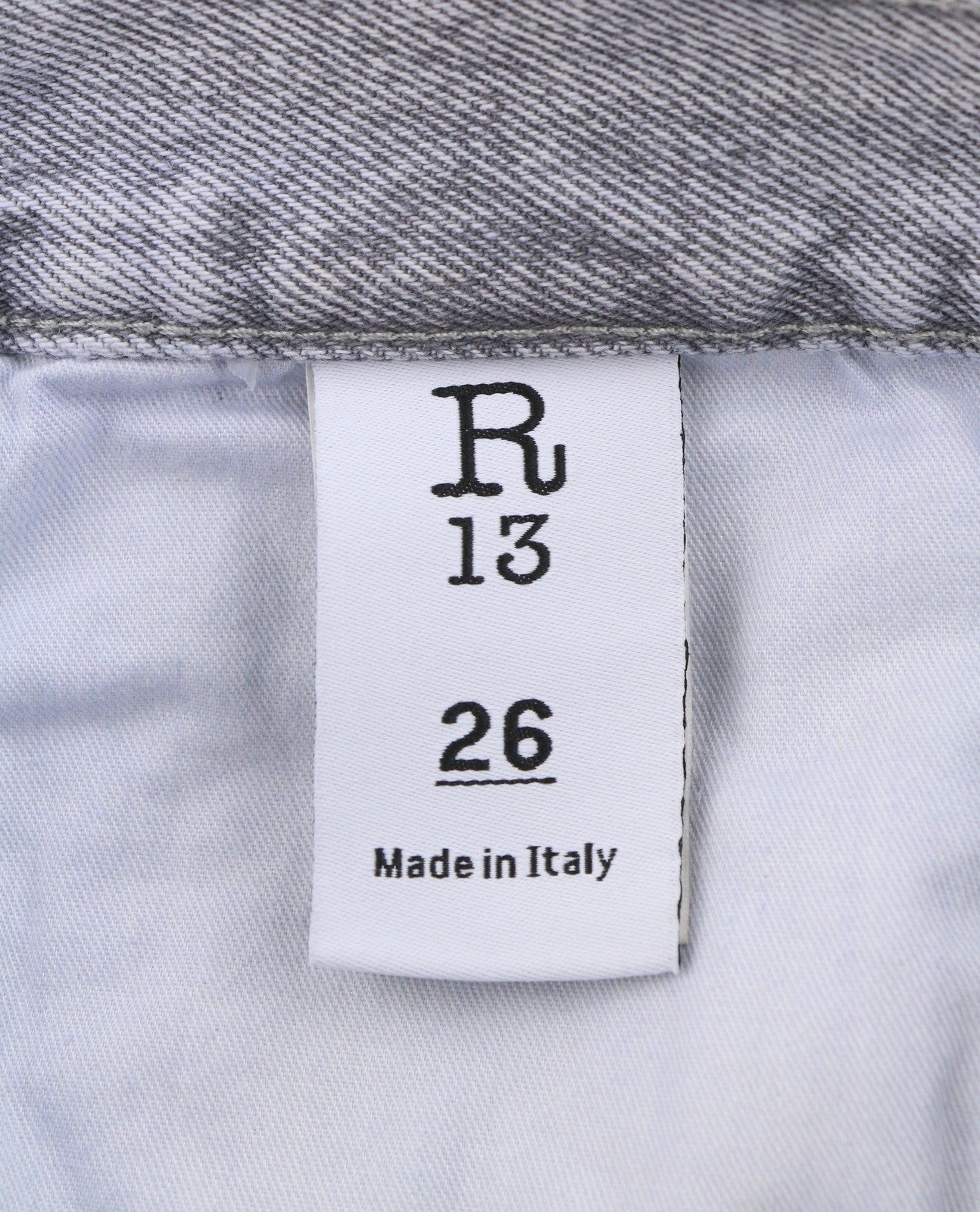 R13 Boyfriend Women Jeans 26 Sunfade Mauve Faded Straight Fit