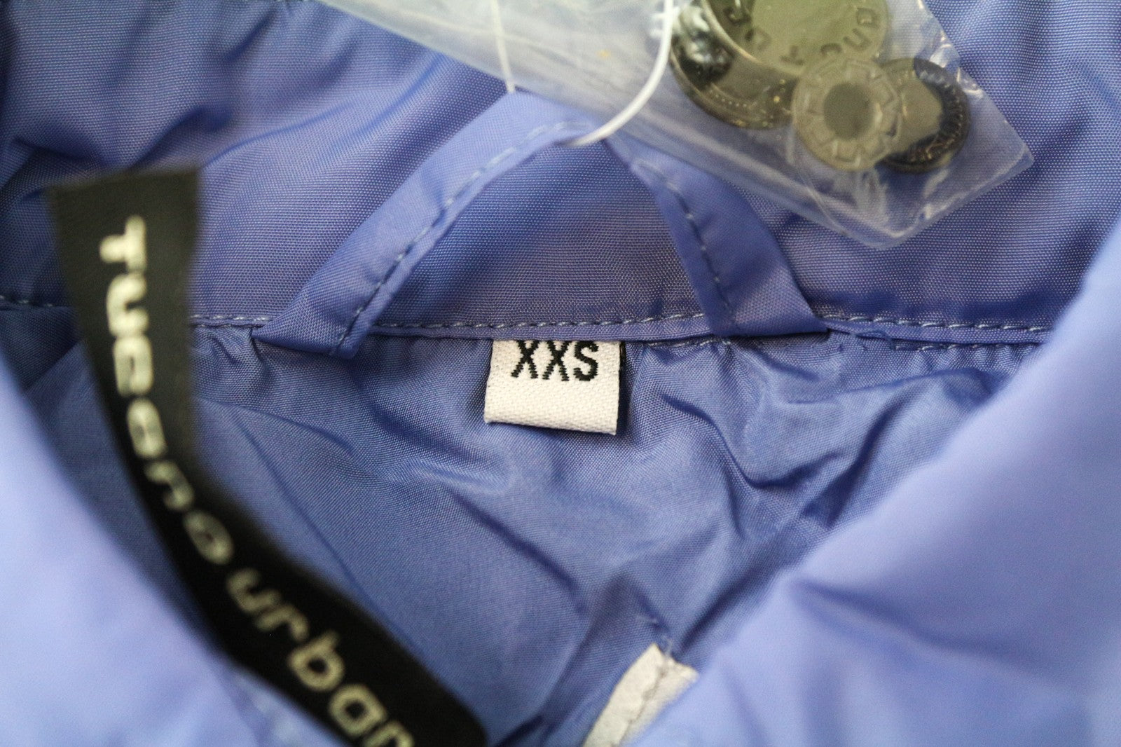 TUCANO URBANO Lori Women's Jacket 2XS Purple Thermal Windproof Zip Snap Padded