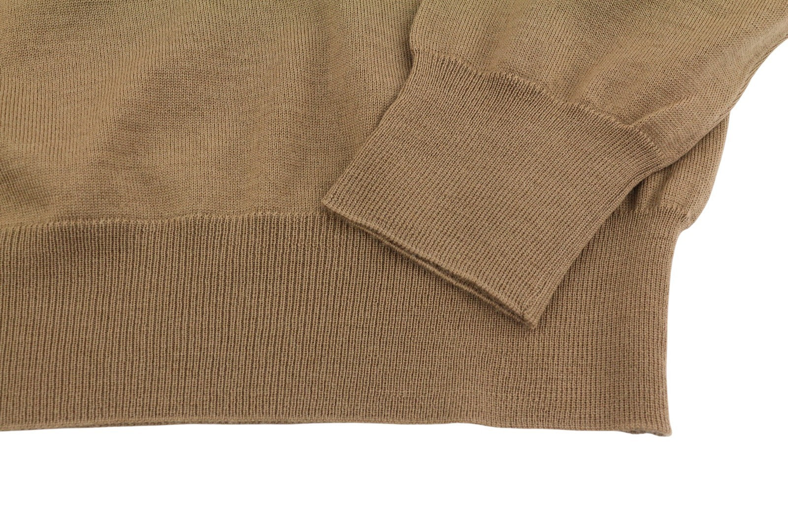 FILIPPO DE LAURENTIIS Men Jumper IT54 XL Brown Superfine 120s Merino Wool Knit