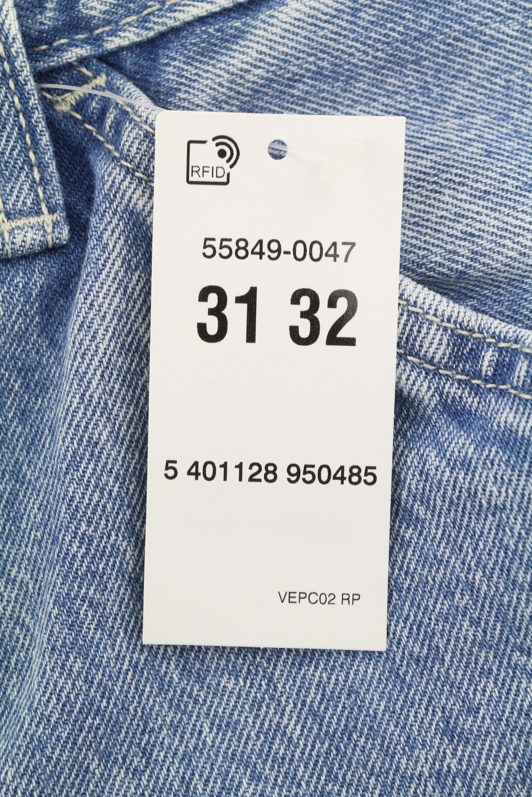 LEVI'S 568 Loose Straight Carpenter Men Jeans W31/L32 Blue Workwear Denim