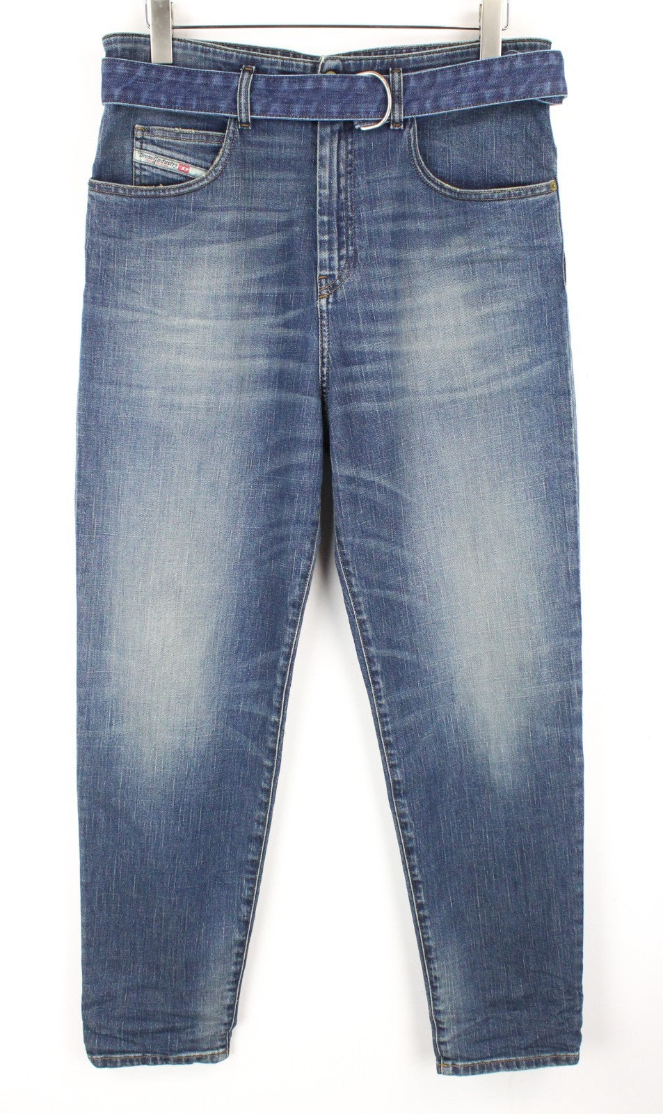 DIESEL D-Vizons 089AR Women Jeans W26/L32 Regular Fit Wash Cotton Stretch Blue