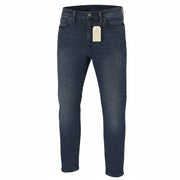 LEVI'S 512 Slim Taper Men Jeans W30/L30 Blue Whiskers Faded Stretch Big E