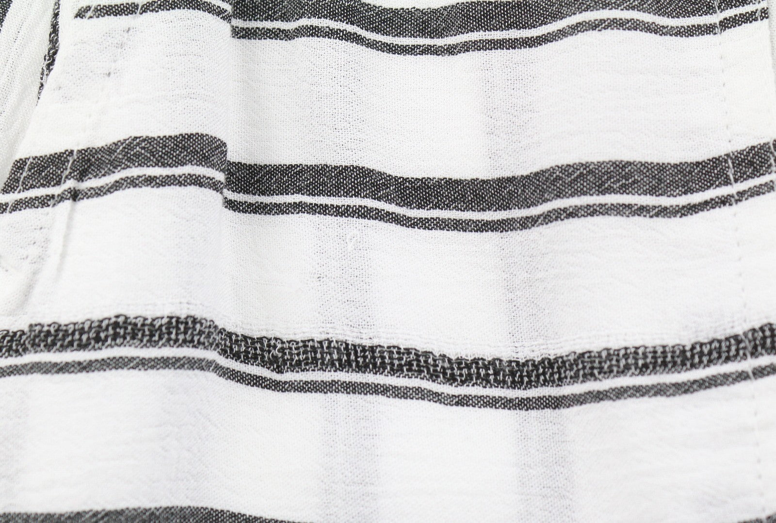 AMERICAN EAGLE OUTFITTERS Women Skirt XS White Striped Buttoned Midi
