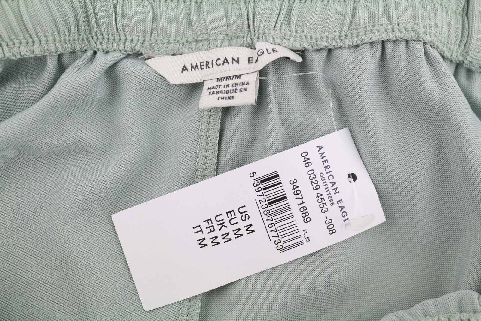 AMERICAN EAGLE OUTFITTERS Women Jumpsuit M Green Super Soft Elastic Waist