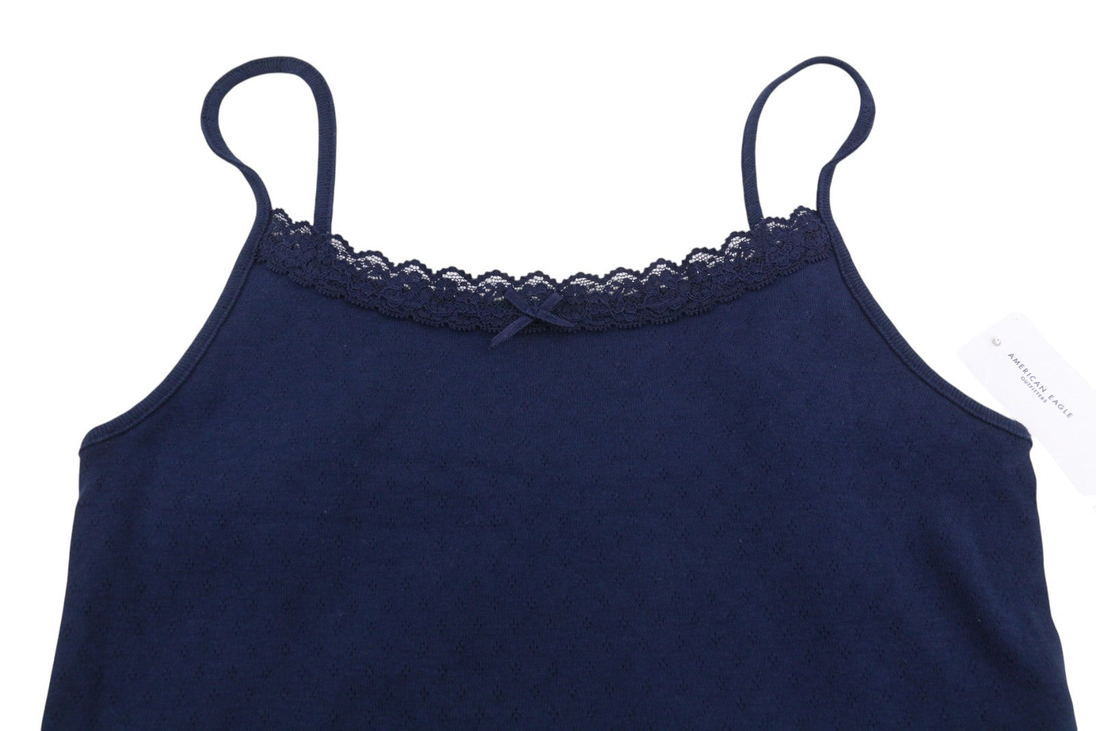AMERICAN EAGLE OUTFITTERS Women T-Shirt S 3 Pack Cotton Lace Trim Sleeveless