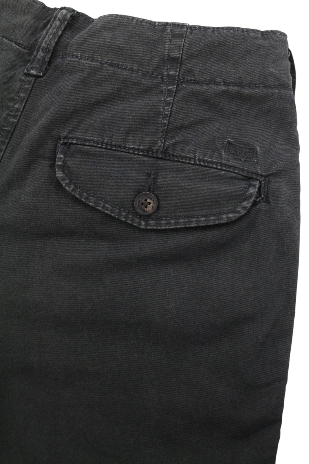 AMERICAN EAGLE OUTFITTERS Classic 10" Men Boy Shorts W26 Grey Stretch Flex Chino