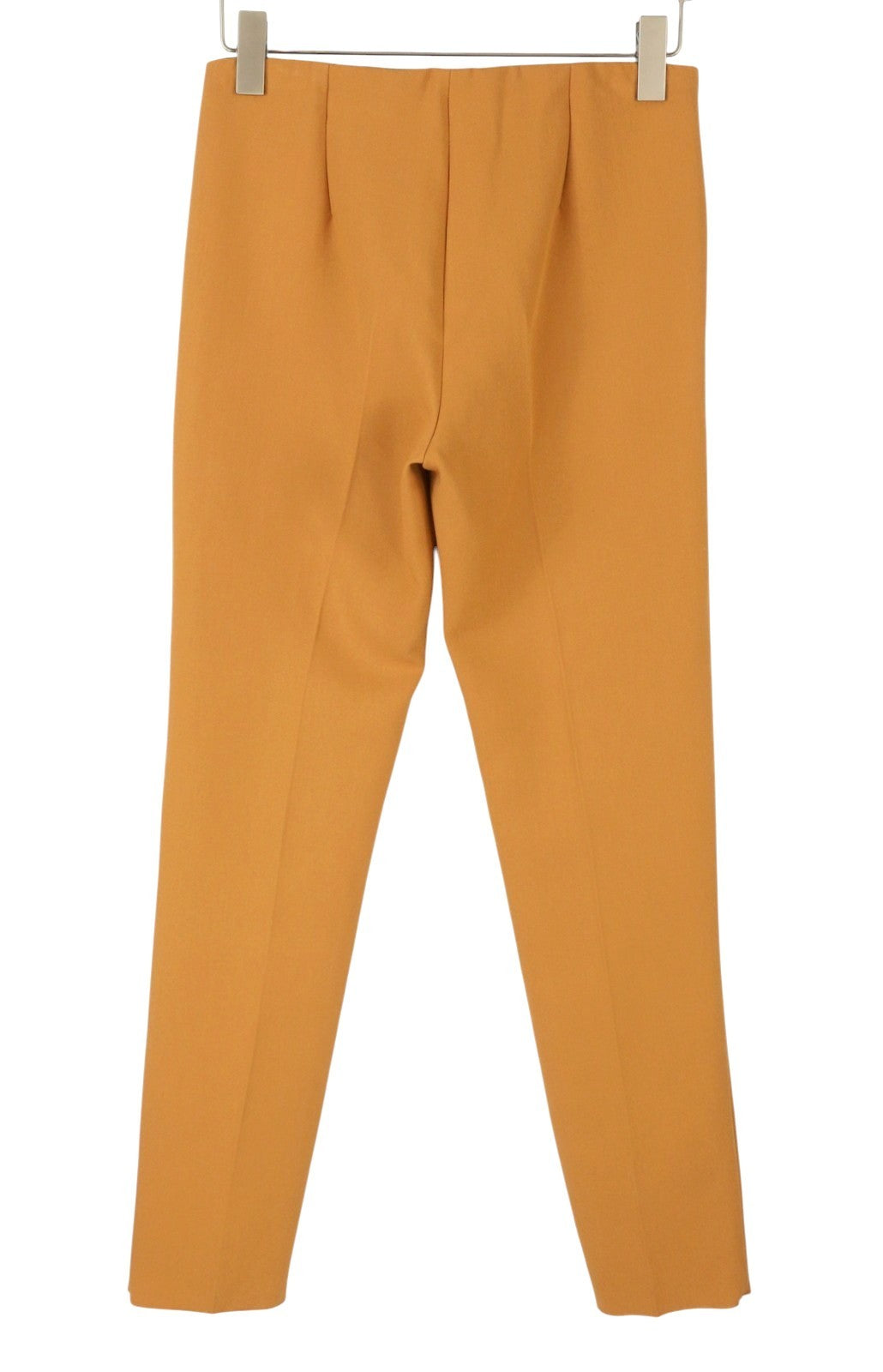 MAX MARA Women Trousers W28 Brown Elastic Waist Stretch Slim Fit