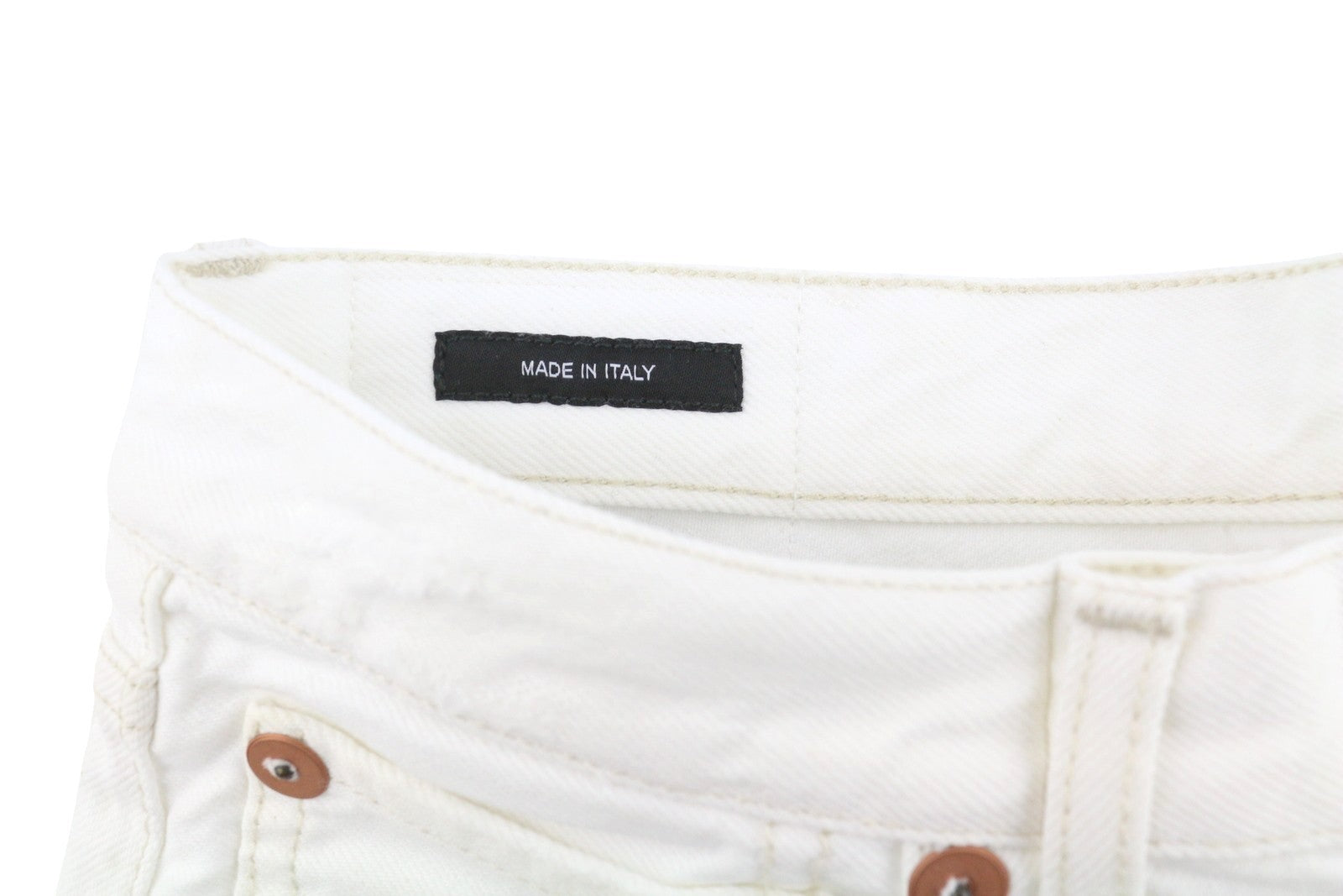 R13 Damon Pleated Women Jeans 25 Aerin White Wide Zip Fly PS26