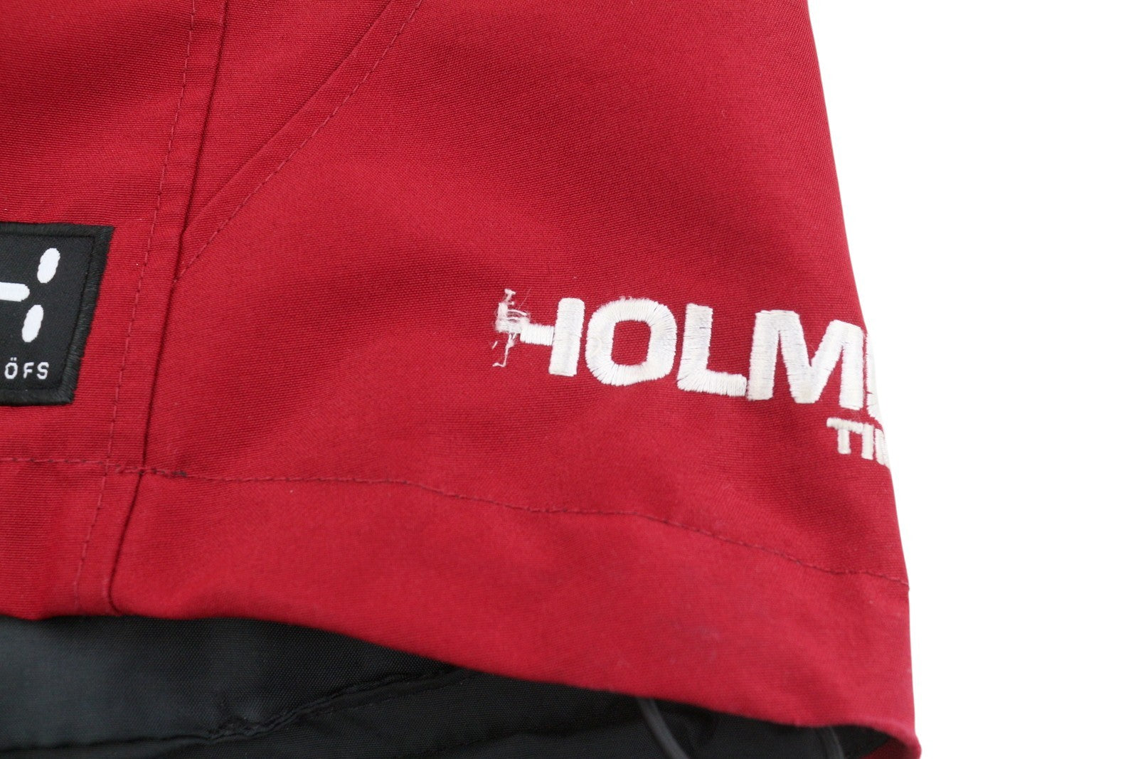 HAGLOFS Women Jacket EU36 S Red Water Resistant Breathable Hooded Full Zip