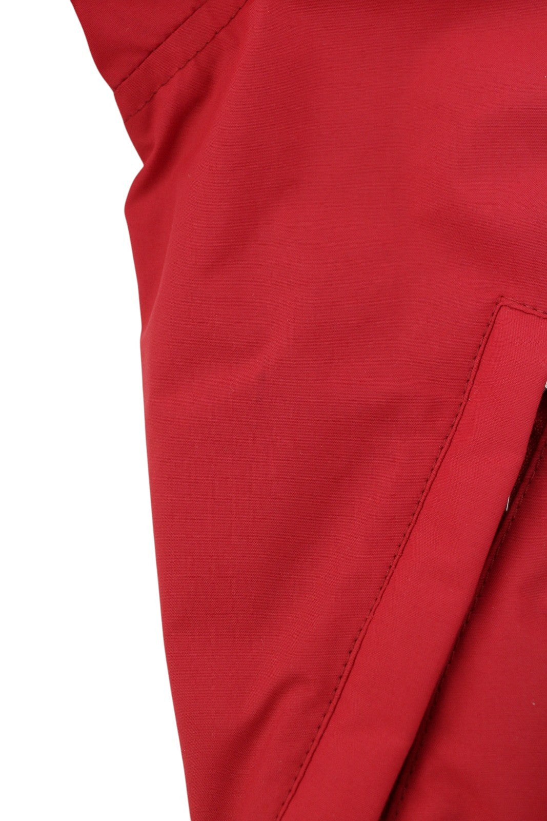 NORTH SAILS Men Jacket S Red High Neck Full Zip Lightweight Bomber