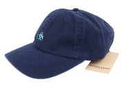 SCOTCH & SODA Men Cap OS Dark Blue Cotton Embroidered Logo Unisex Baseball