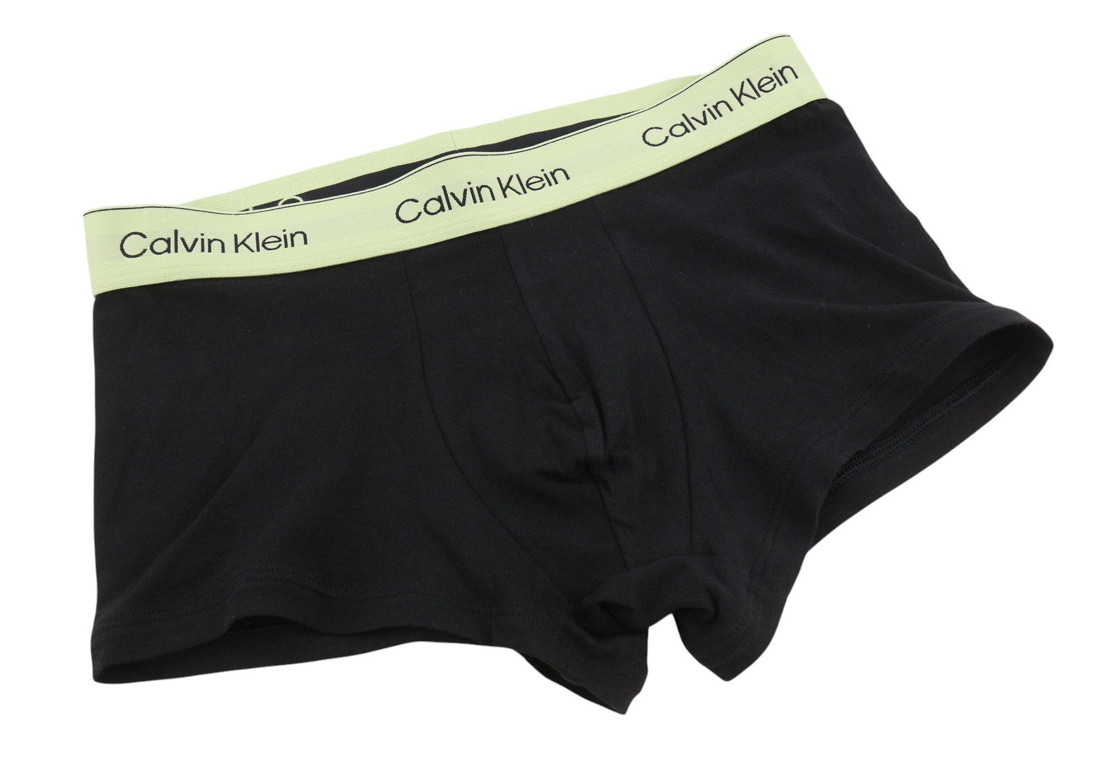 CALVIN KLEIN Icon Cotton Stretch Men Underwear S Black 3 Low Rise Trunks