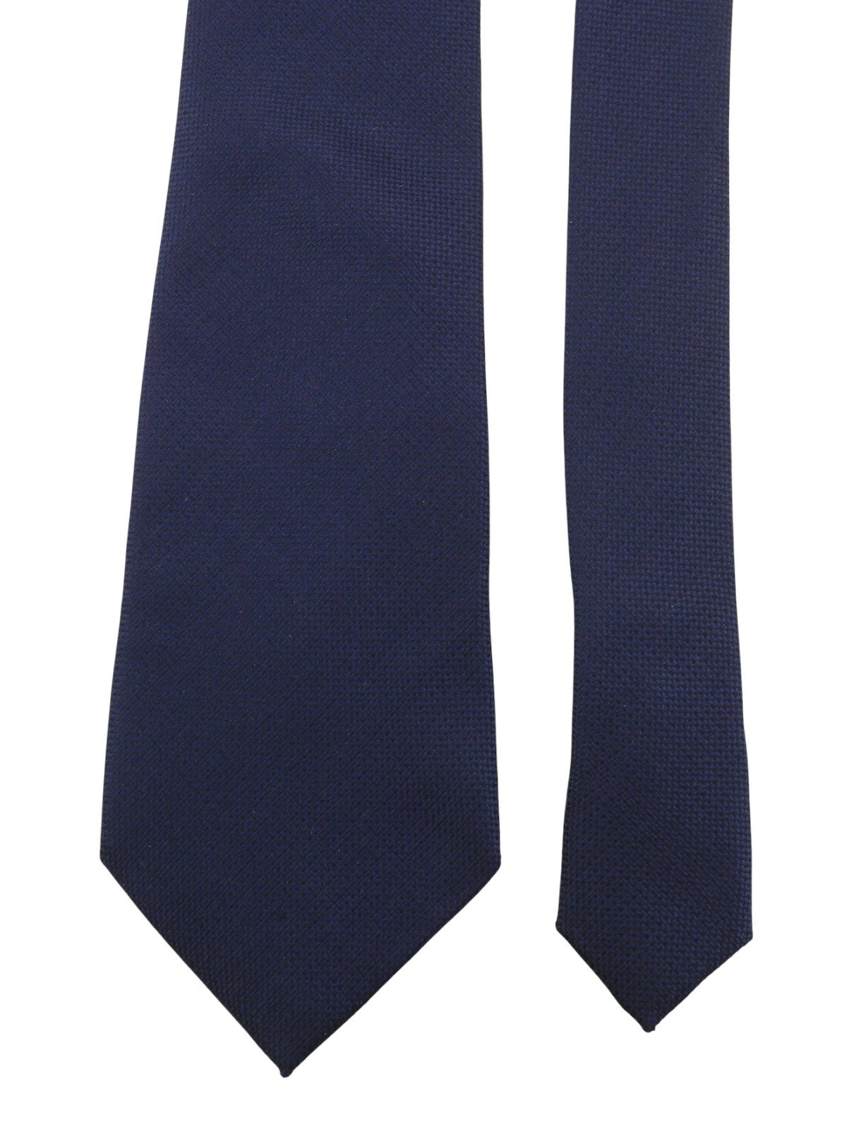 SUITSUPPLY Men Tie 150 x 8 CM Dark Blue Silk Tied Formal