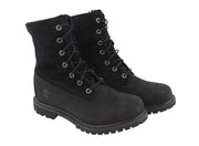 TIMBERLAND A4898 Women Winter Boots EU38 Black Leather Waterproof Anti-Fatigue