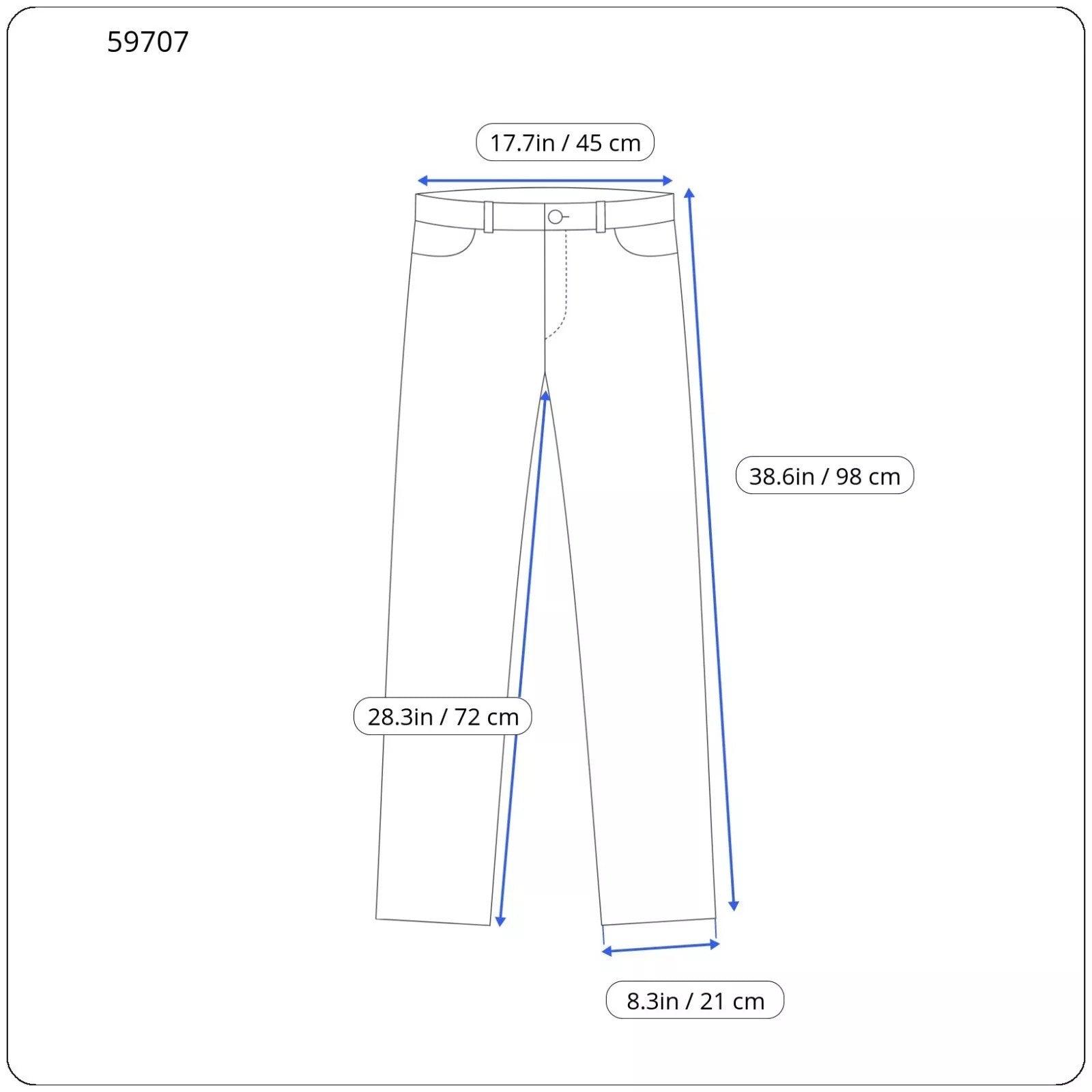 SUITSUPPLY Sienna Men Trousers UK42S Blue Pure Wool Pleated Classic Lined