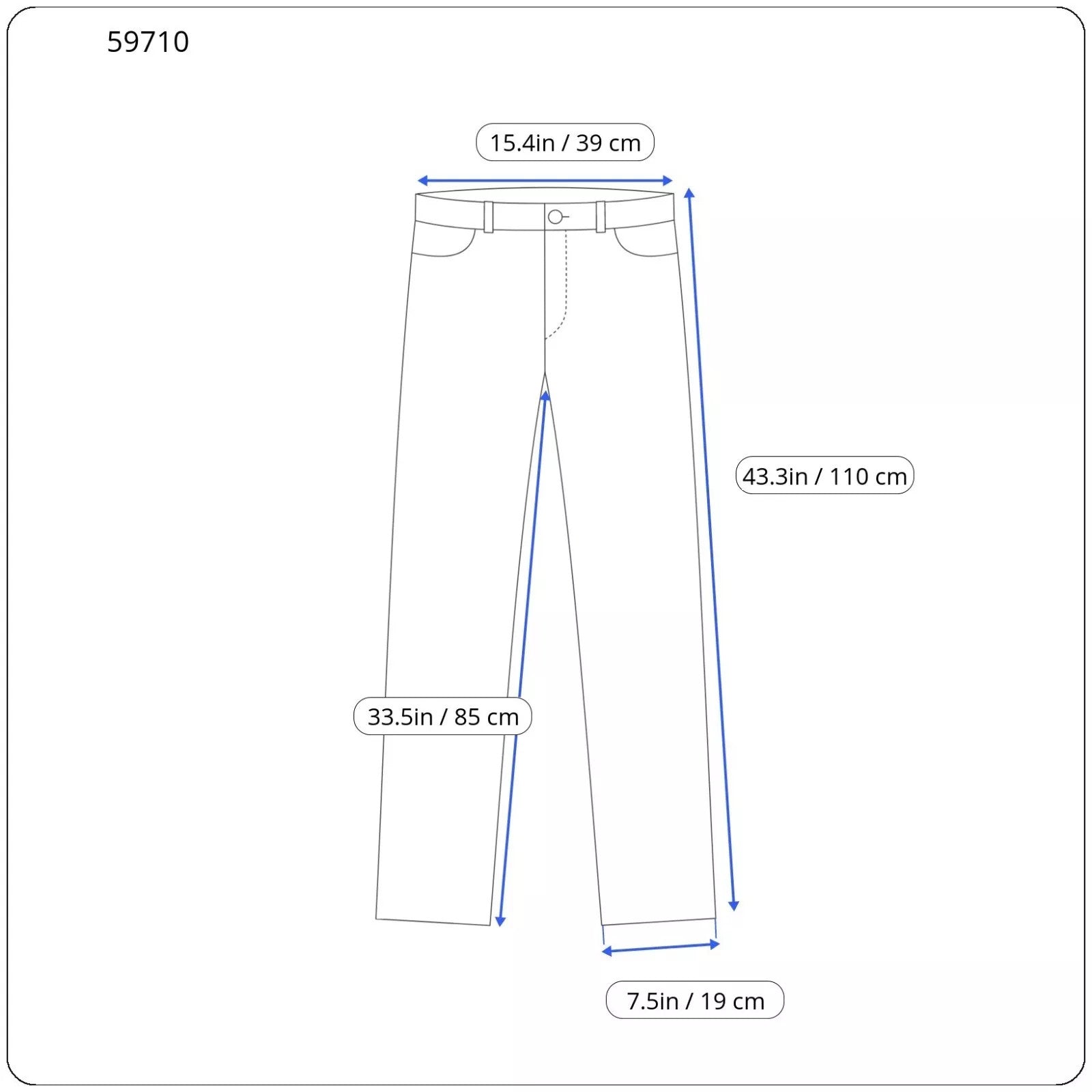 SUITSUPPLY Sienna Men Trousers UK38R Navy Pure Wool Pleated Lined Classic